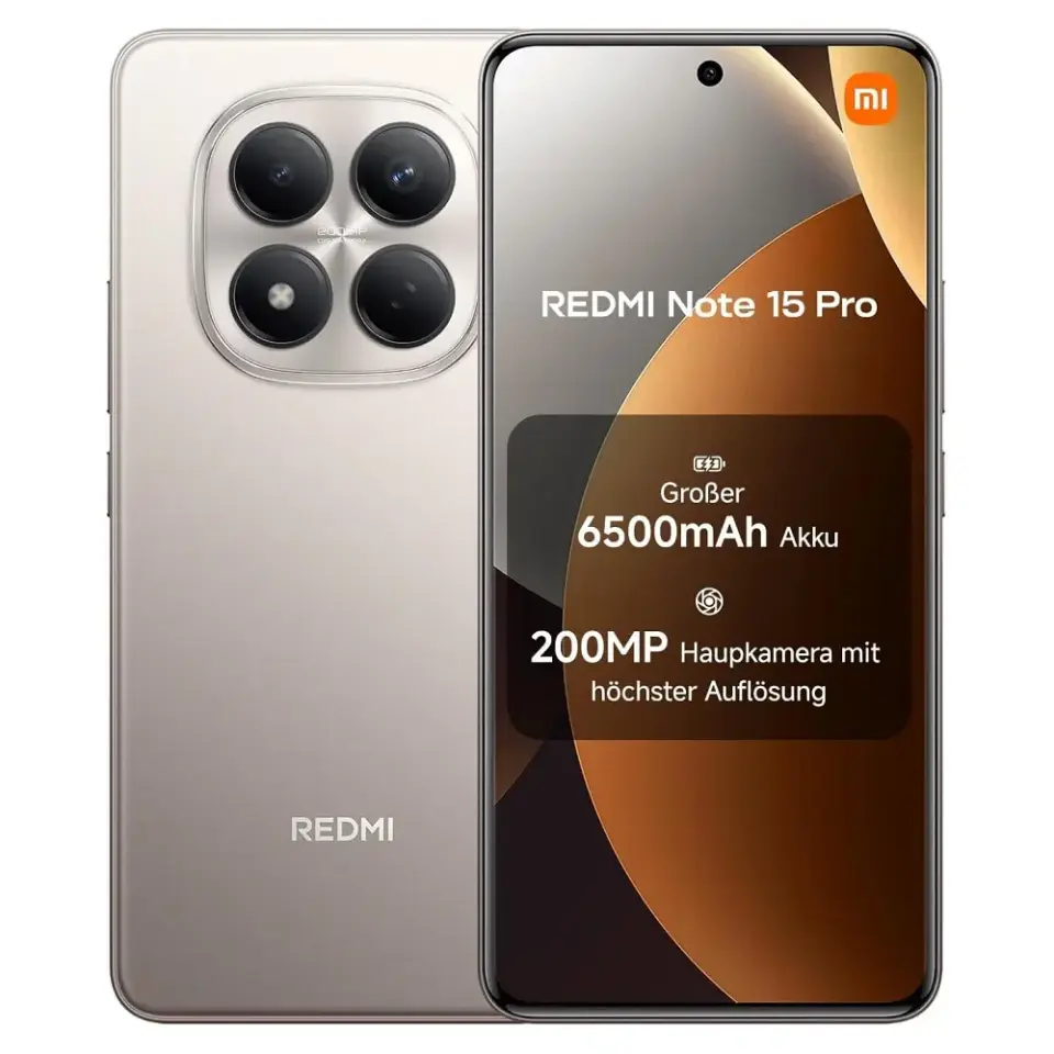 XİAOMİ REDMI NOTE 15 PRO 12 GB - 512 GB - Gece Siyahı