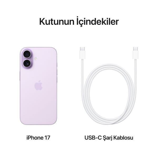 iPhone 17 Lavanta - 512GB