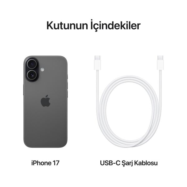 iPhone 17 Siyah - 512GB