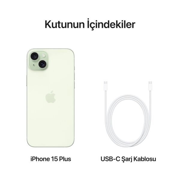 iPhone 15 Plus Yesil - 512GB