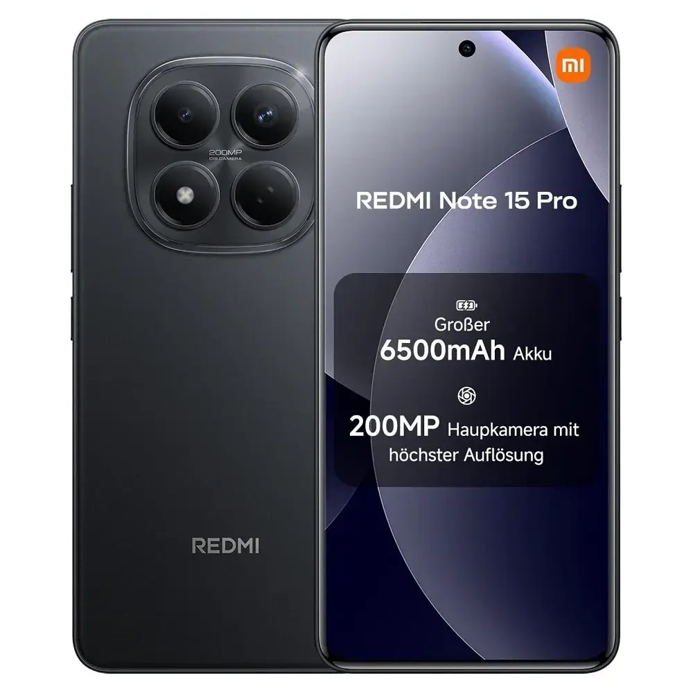 XİAOMİ REDMI NOTE 15 PRO 12 GB - 512 GB - Gece Siyahı
